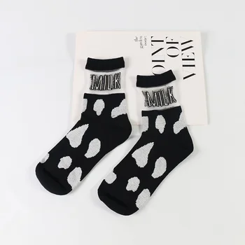 

DONG AI 3 Pairs New Cotton Crystal Glass Milk Socks Women Ankle Socks Lady Fashion Spring Summer Short Socks Nylon Sheer Socks