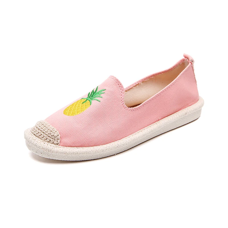 

1 Pair Canvas Shoes Flats Loafers Casual Slip on Breathable Fashion For Women Lady Girl LBY2018
