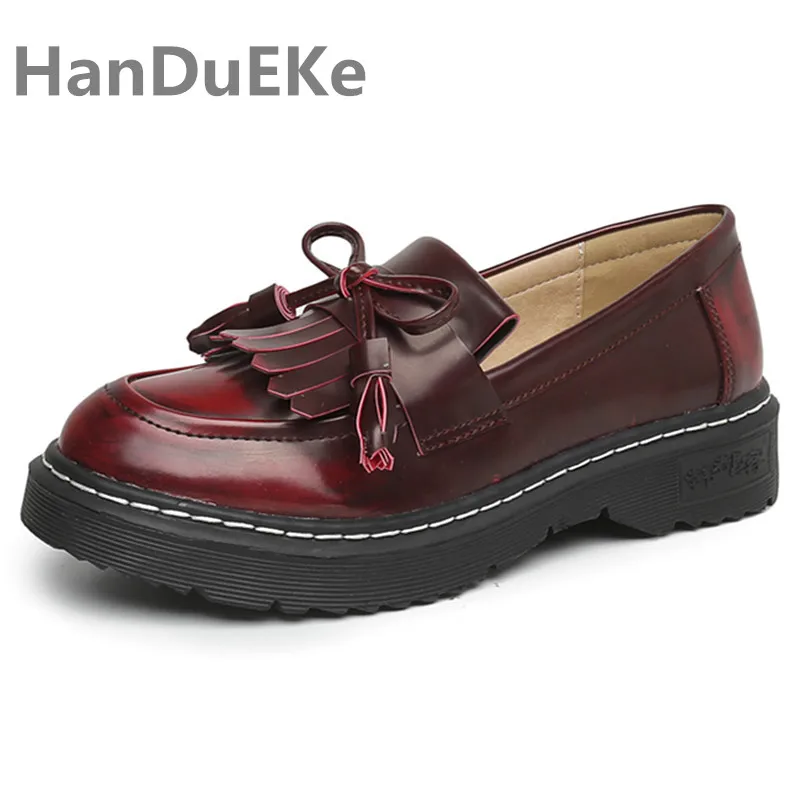 

2017 New Summer Ladies Shoes Big Size 41 42 43 Fashion Women Boat Shoes Preppy Style Women Flat Shoes Casual Fringe Autumn Shoes