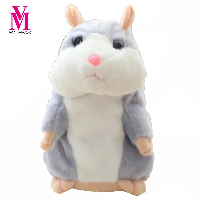 2017 Talking Hamster Mouse Pet Plush font b Toy b font Hot Cute Sound Record Hamster