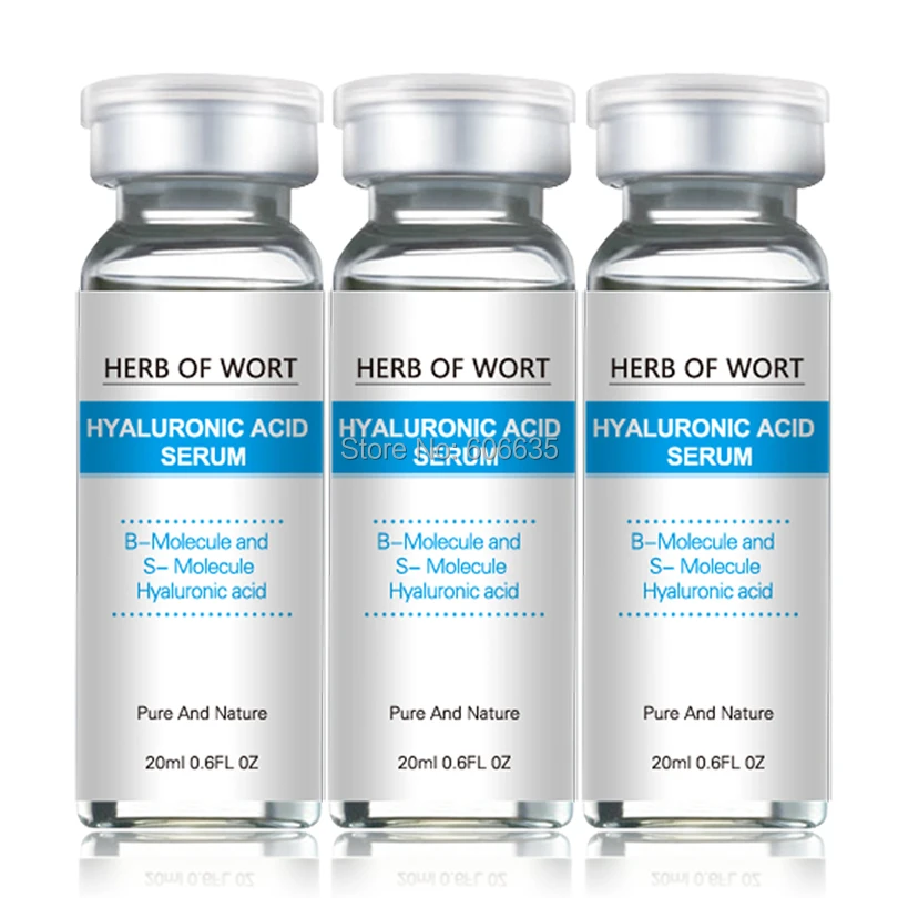 Free shipping 3 bottles Hyaluronic acid liquid 60ml moisturizing