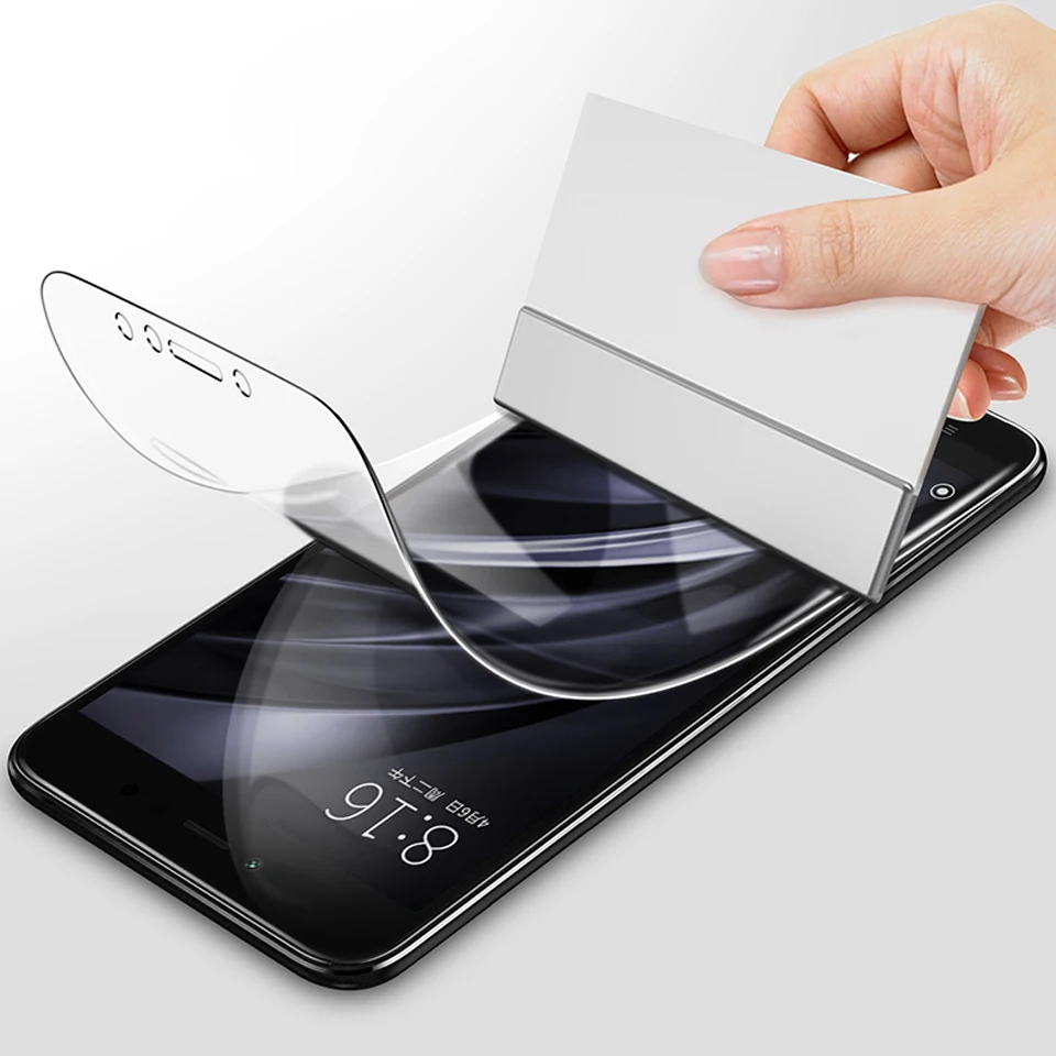 

3D Curved Round Edge Full Screen Protector For XiaoMi RedMi 5s Plus Mi 6 4X Note 3 4 5 Pro 5A Soft Film Phone Cases (Not Glass)