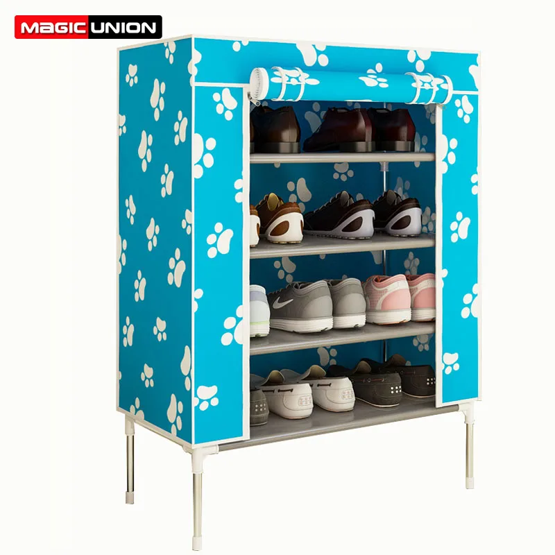 

Magic Union Dustproof Shoe Cabinets Shoes Rack Stand Shelf Shoes Organizer Living Room Bedroom Waterproof Storage Furniture