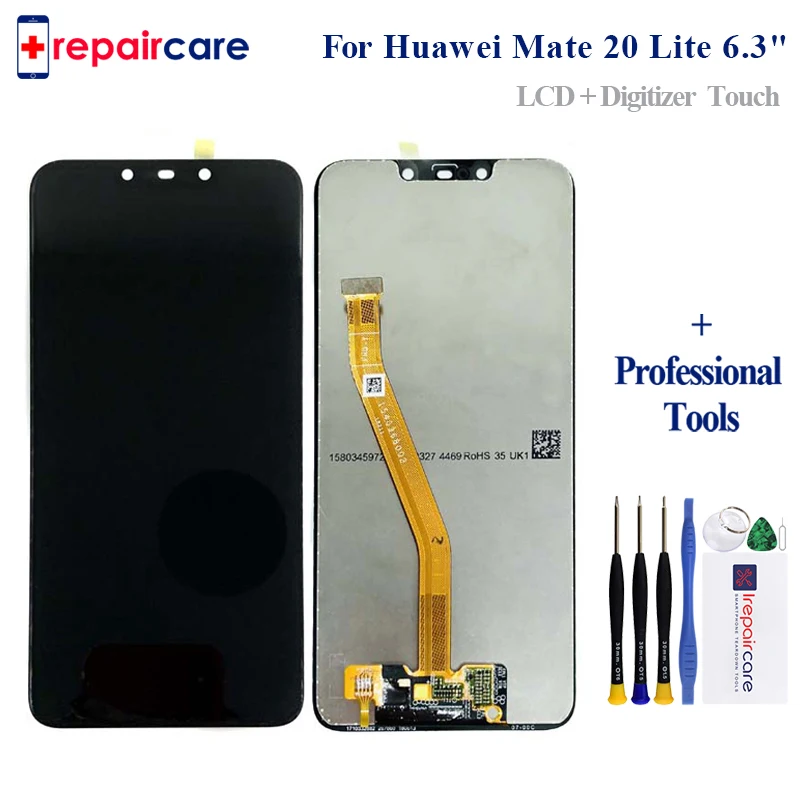 

New LCD For Huawei mate 20 lite LCD Display Touch Screen Digitizer Assembly Replacement with Frame for Huawei mate 20 lite