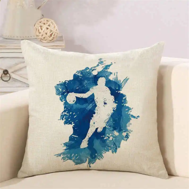 Pillowcase World Cup Brazil Football Linen Cushion cover (7)
