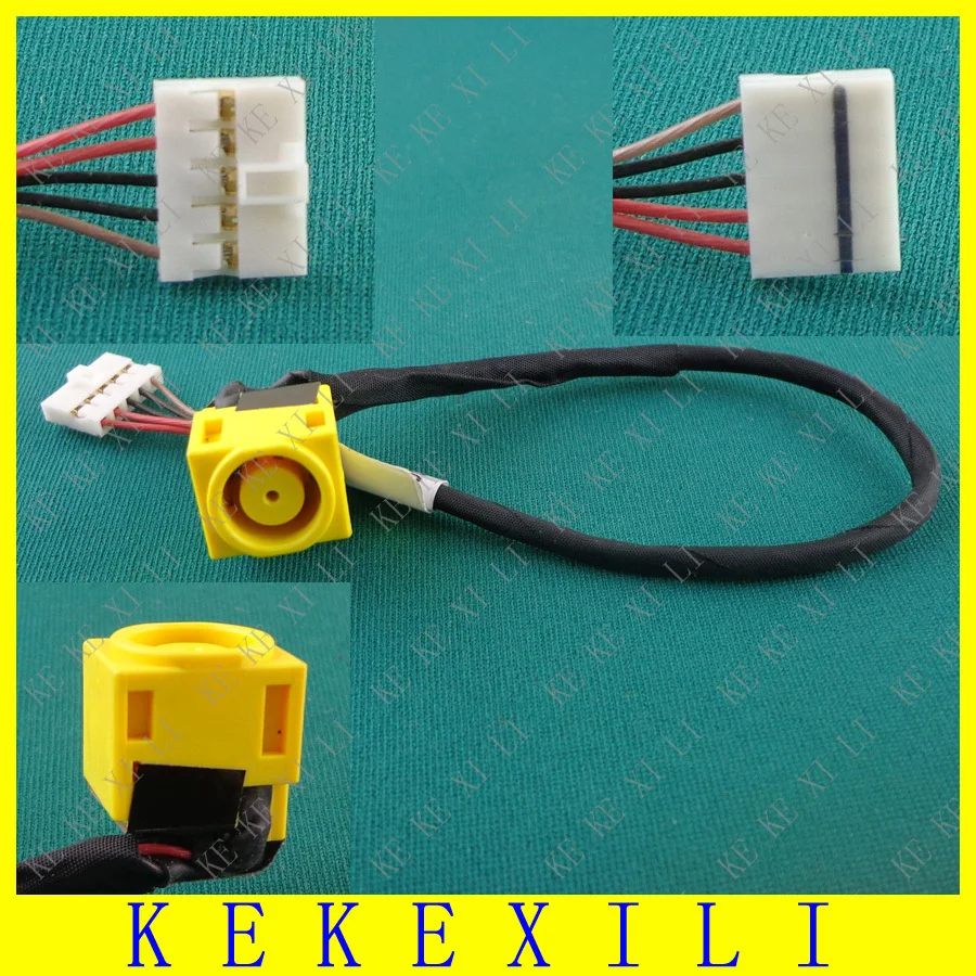 

Laptop DC Power Jack with cable For Lenovo B580 B485 B590 V580 M590 V580A V580C DC Jack Power Cable DC Charging Connector Port