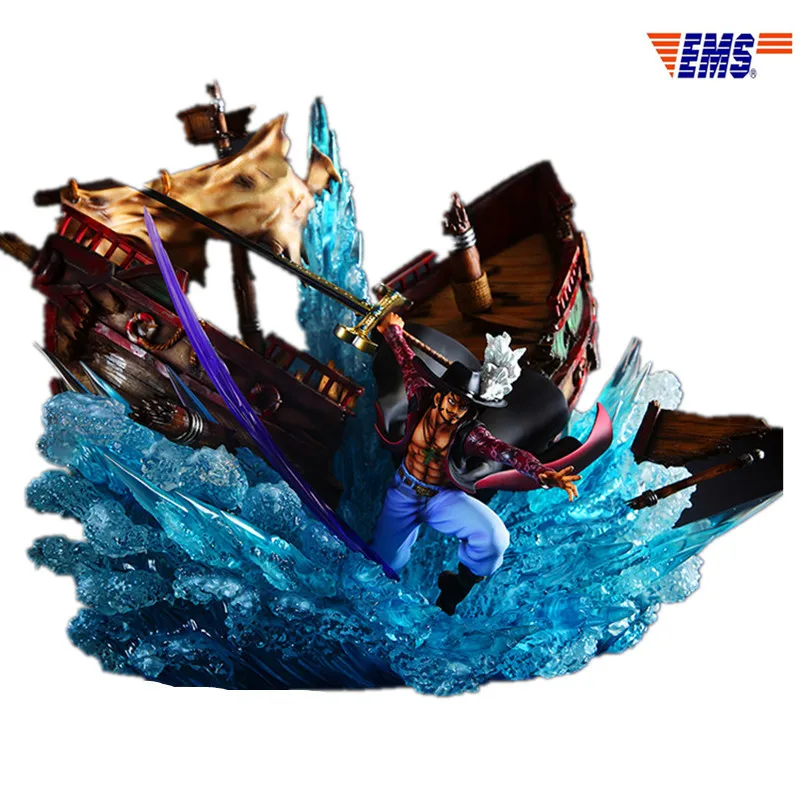 Предпродажа ONE PIECE крючке Dracule Mihawk боевых сцен GK смолы статуэтка (Срок доставки: 60 дней) X411