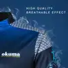 Original OKUMA Fishing Clothes Fishing Shirt Fishing Jerseys Breathable Sweat-absorbing Sunscreen Outdoor Sport ► Photo 3/6