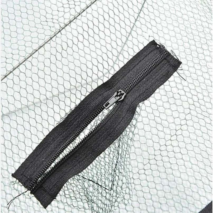 New Fishing Net Folding Fish Minnow Crab Fishing Bait Shrimp Trap Cast Net Cage For Folded Fishing Net Fishing Tackle #2J04 (1)