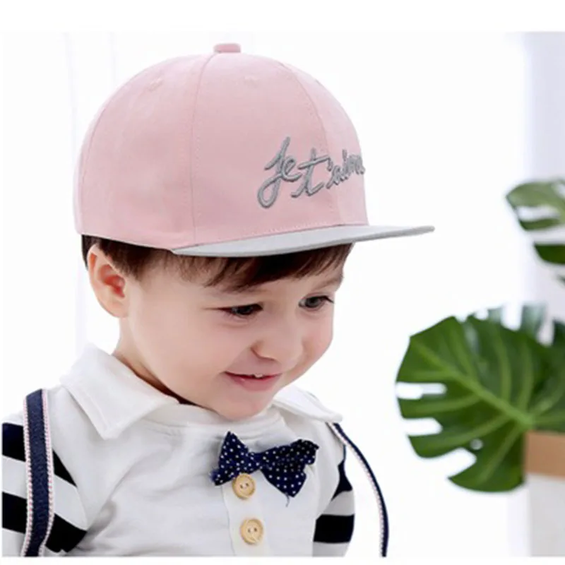 Spring New 5 Colors Kids Hats Cotton Soft Adjustable 1-3 Years Old Babys Cap For Boys Girls Outdoor Letter Hat Children Products | Детская