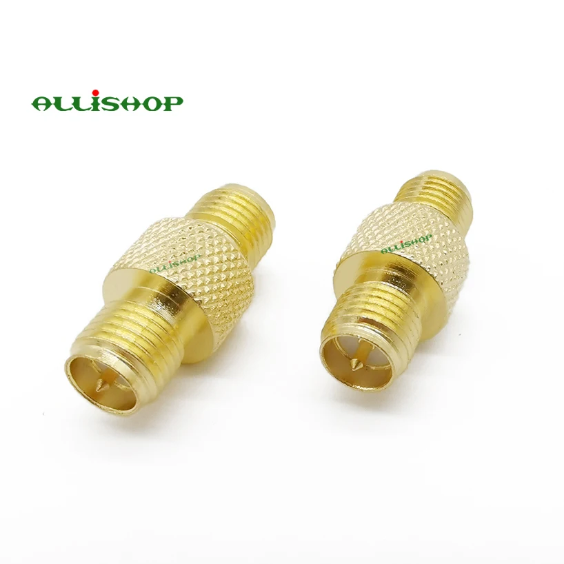 

RF SMA Connector Goldplated RP SMA Female Jack Switch RP-SMA Female Jack RF Adapter Convertor for FPV Drone Wi-Fi Antenna