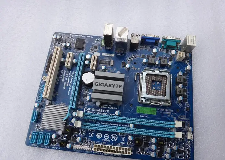 Оригинальная материнская плата для gigabyte GA-G41MT-D3P LGA 775 DDR3 G41MT-D3P 8 Гб рабочего Материнская плата