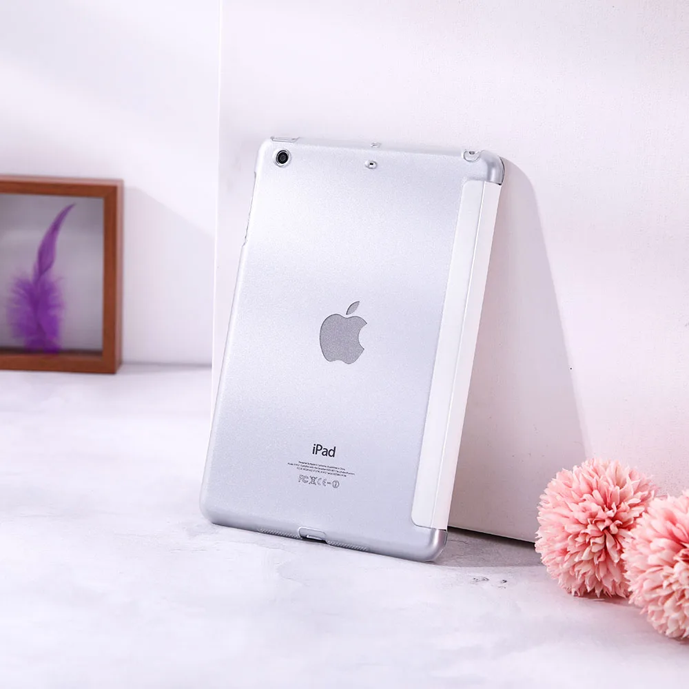 Милый Летний Магнитный чехол-книжка с листом для Apple iPad 9,", Чехол для iPad Air 2 Mini 4 из искусственной кожи, складной чехол-книжка для планшета с функцией автоматического пробуждения