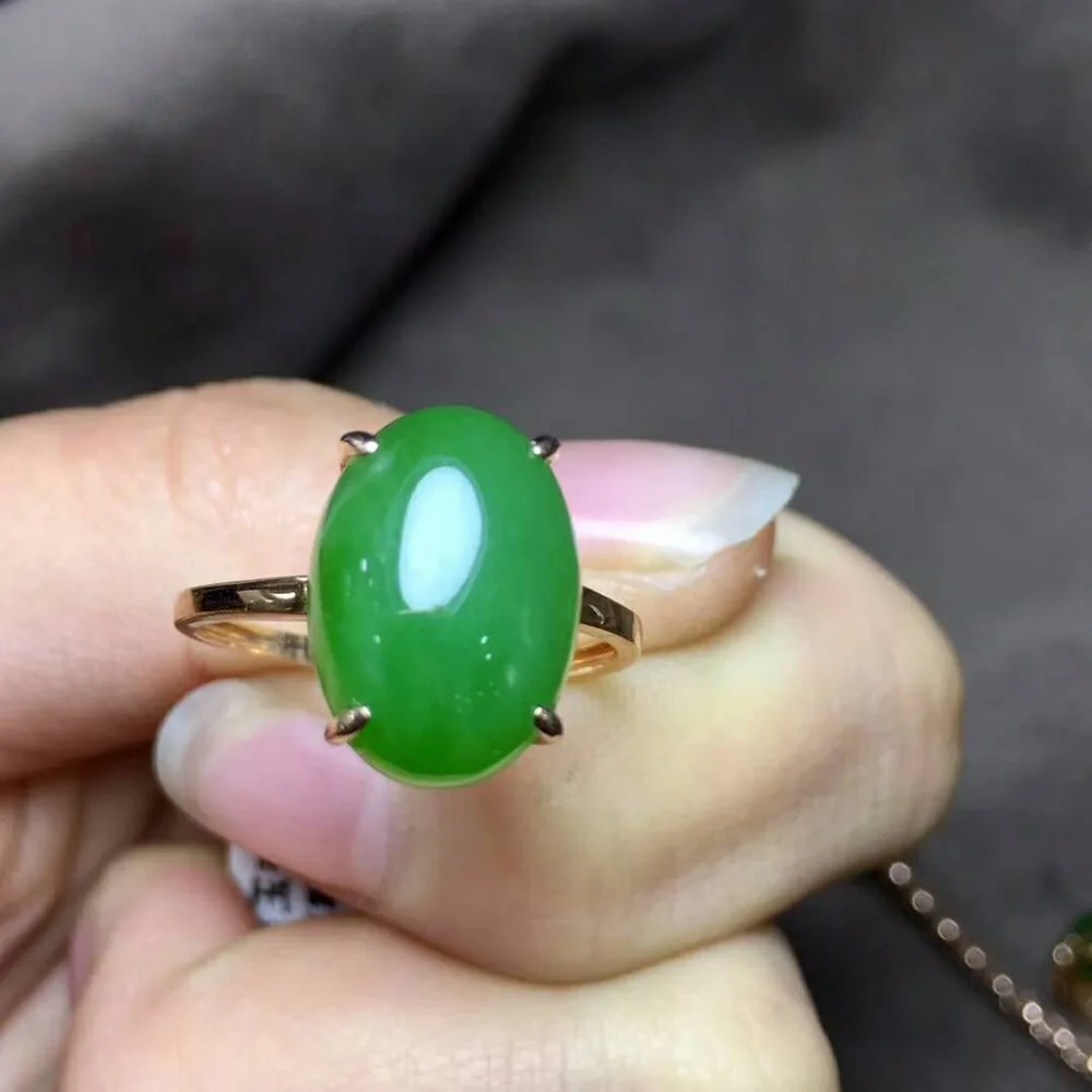 Бутик Hetian Jasper набор золото 18K с алмазной инкрустацией