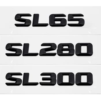 

Car Exterior Decoration For Mercedes SL65 SL280 SL300 SL320 SL400 SL450 SL500 SL550 SL600 AMG Metal Words Styling Sticker Badge