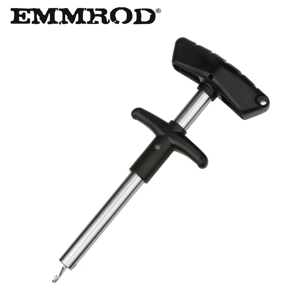 EMMROD جديد T نوع المحمولة الألومنيوم سبيكة فصل جهاز 17 سنتيمتر بسرعة إزالة هوك الصيد أداة قارب وازم الصيد