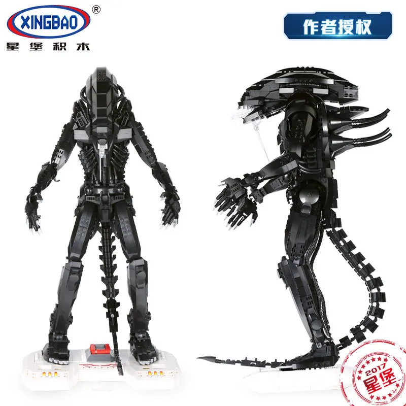

XingBao 04001 Block 2020Pcs Genuine Creative Movie Series The Alien Robot Set children Educational Building Blocks Bricks Toy