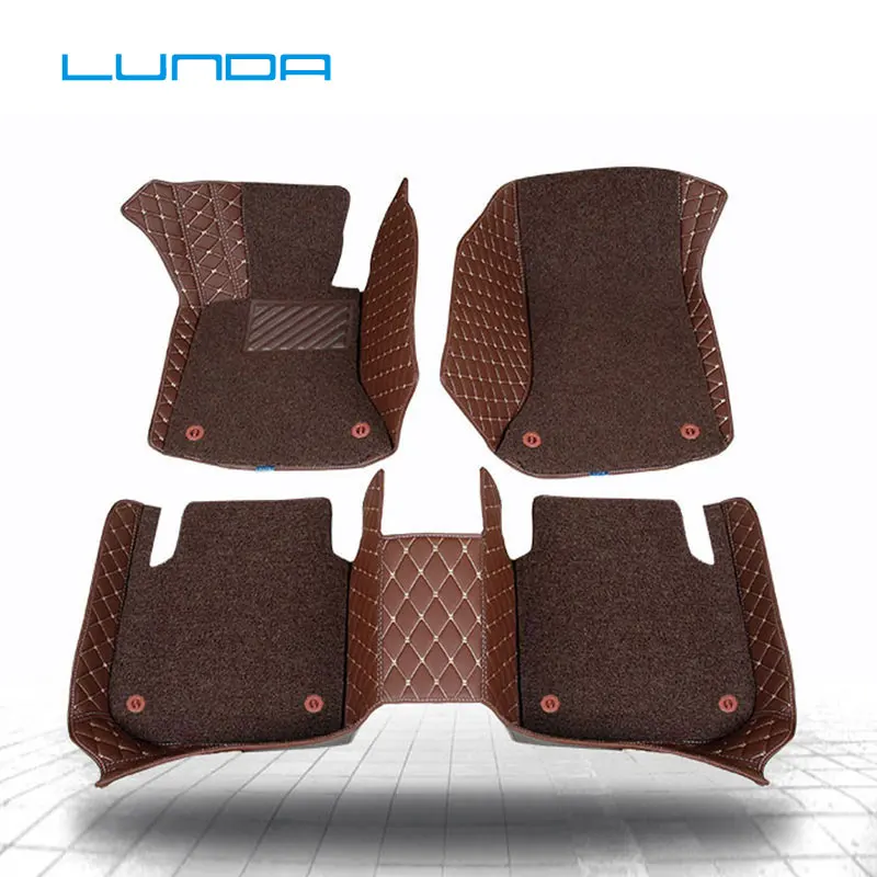 

Custom fit car floor mats for Honda CRZ CRV URV XRV HRV Accord Civic City Vezel Crosstour 3D car-styling carpet floor liner