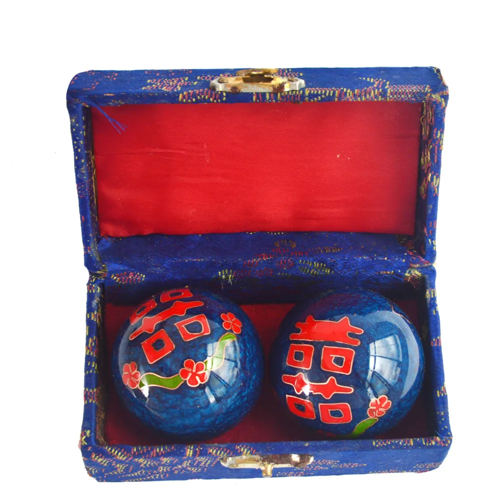 Feng Shui Baoding Chinese Health Exercise Stress Relief Balls 4.8cm