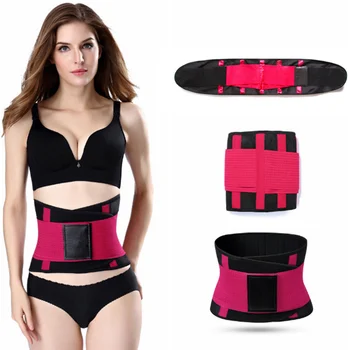 

Women Shapers Women Hot Waist Trainer Slimming Shaper Belt Cinta Modeladora Girdles Firm Control Corset Waist Plus size
