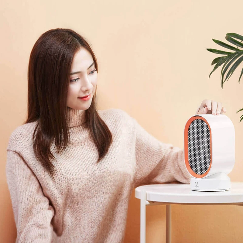 Мини вентилятор Xiaomi Youpin настольный электронный обогреватель от солнца