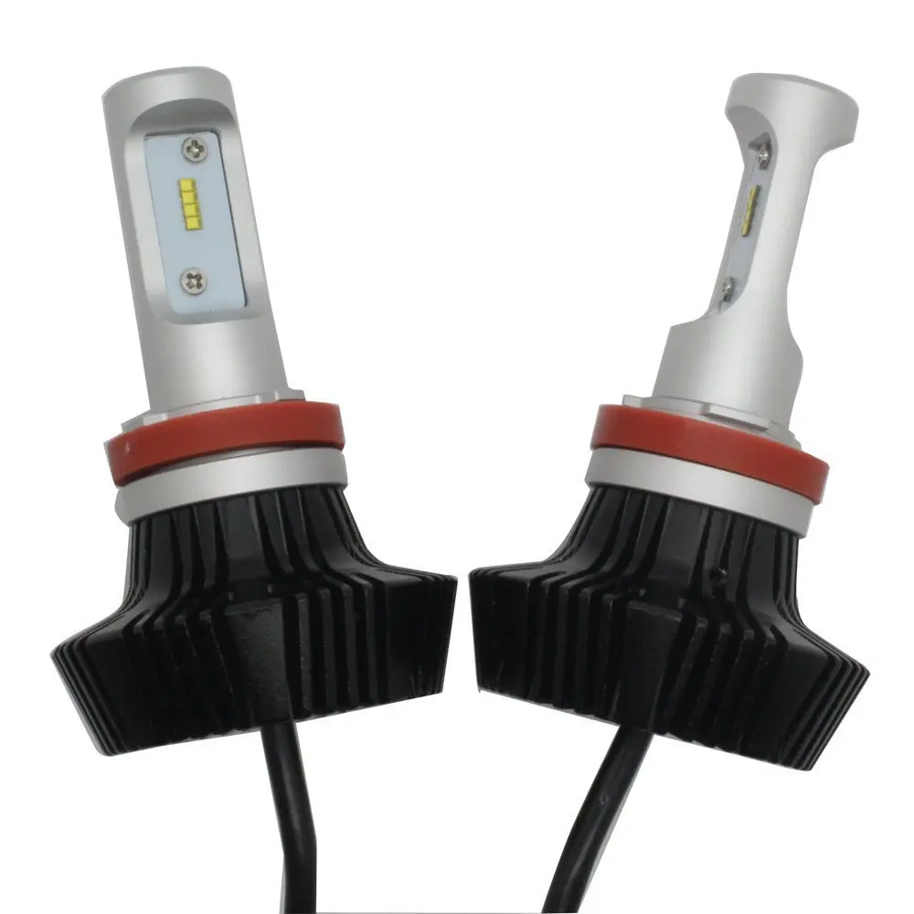 Racbox LED H7 Headlight Conversion Kit 25w 8000LM White Bulb HID Kit