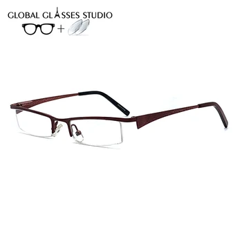 

Women Metal Glasses Frame Eyewear Eyeglasses Reading Myopia Prescription Lens 1.56 Index 300 SRW3