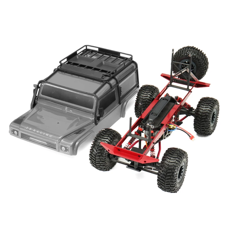 ZD 08422 1/8 2 4G 4CH 4WD дальние расстояния 200 м Rc автомобиль гусеничный грузовик титановый