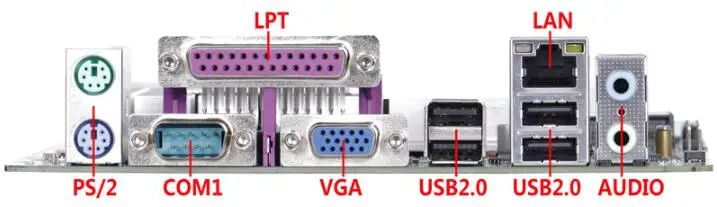 Новая оригинальная материнская плата Mini-ITX для Intel D525 cpu IPC SBC Встроенная Материнская плата с 2* COM 1* LAN LPT PS/2 для POS ATX power