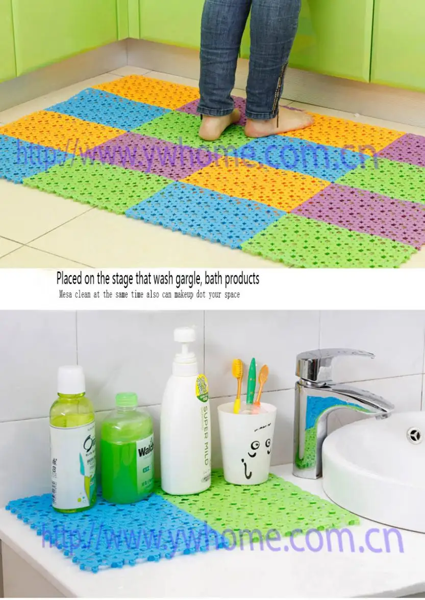 Мозаика для ванной и душевой комнаты коврики для ванной нескользящие коврики ванная комната туалет водонепроницаемые массажные коврики Товары для ванной комнаты