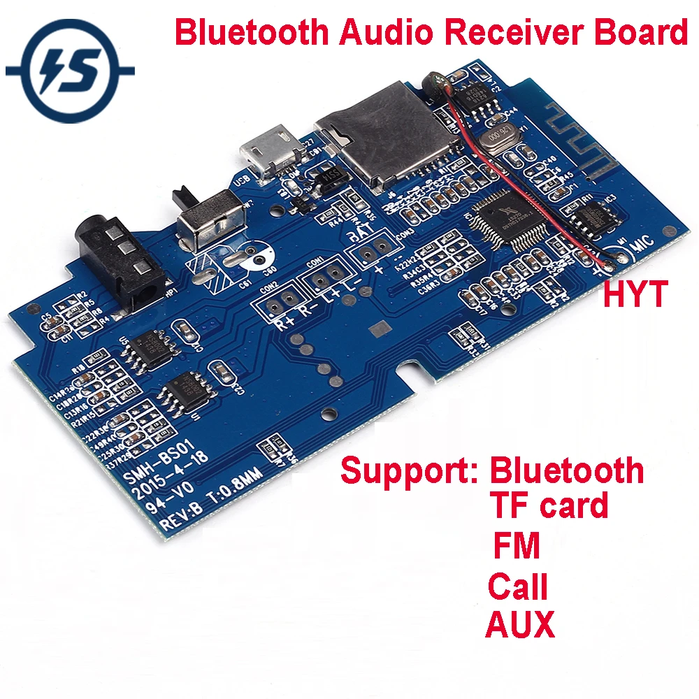 FM Radio Receiver Module Bluetooth MP3 Decoder Board Wireless Decoding