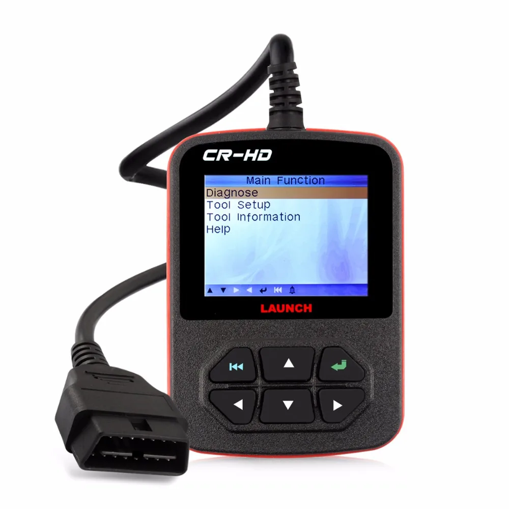 Launch Creader CR HD Heavy Duty Code Scanner Professional Truck Code