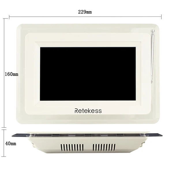 Retekess T114 беспроводной приемник вызова хост вызова пейджер система с голосовой отчетностью для ресторана официанта медсестры вызова F9405A