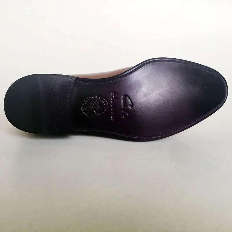 Мужские туфли оксфорды из натуральной телячьей кожи на заказ|shoes free shipping|shoe