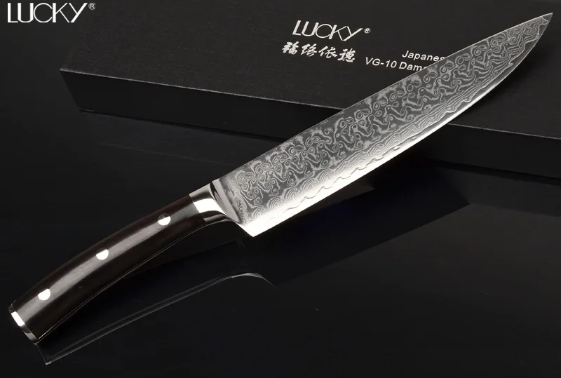 8inch ebony handle