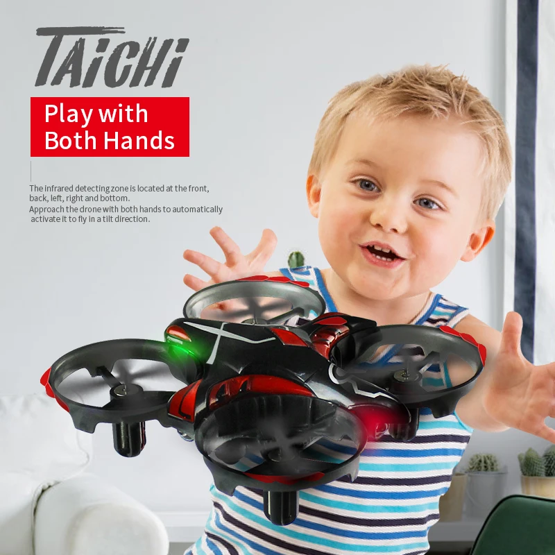 

Headless Mode Mini Drone with Altitude Hold 2.4 G RC Quadcopter Remote Control Aircraft Dron Interactive Toys For Kids