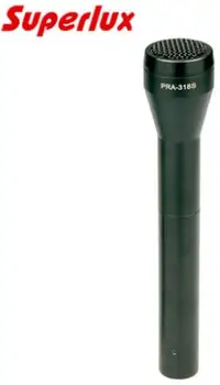 

Superlux PRA318S professional broadcasting interview dynamic microphone Omni SNG interview
