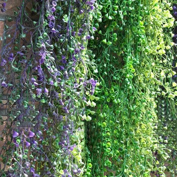 

Simulation Artificial Plant Rattan Vine Decoration Realistic for Home Wedding Party 66CY