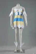 Anime Fairy Tail Wendy Marvell cosplay Debut ropa Cómoda tela De Buceo con hermosa impresión digital