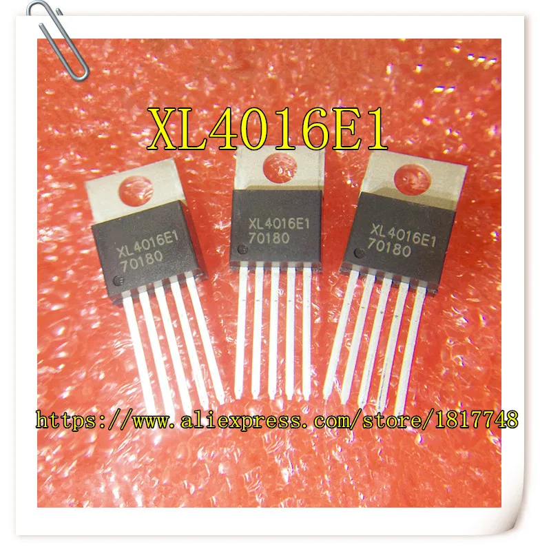 10 шт./лот/лот XL4016E1 XL4016E XL4016 4016 40 в 80A TO220-5 понижающий IC DC-DC | Электроника