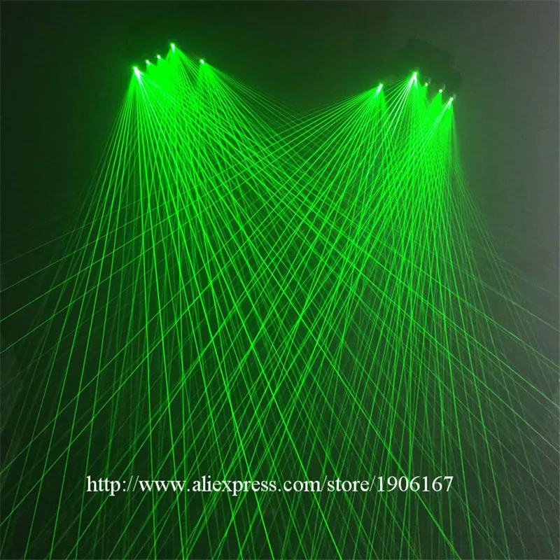 

Green Laser Gloves With 5 Pcs Lasers For Event & Party Supplies Led Hand Laser Man Show Stage Gloves