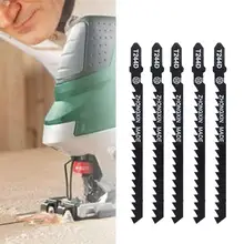 5PCS/SET T144D T244D T-Shank Jig Saw Blades Thick Teeth Woodworking Reciprocating Saw Blade For 4-50 mm Cardboard Fiberboard J3 цена 5PCS/SET T144D T244D T-Shank Jig Saw Blades Thick Teeth Woodworking Reciprocating Saw Blade For 4-50 mm Cardboard Fiberboard J3 цены онлайн