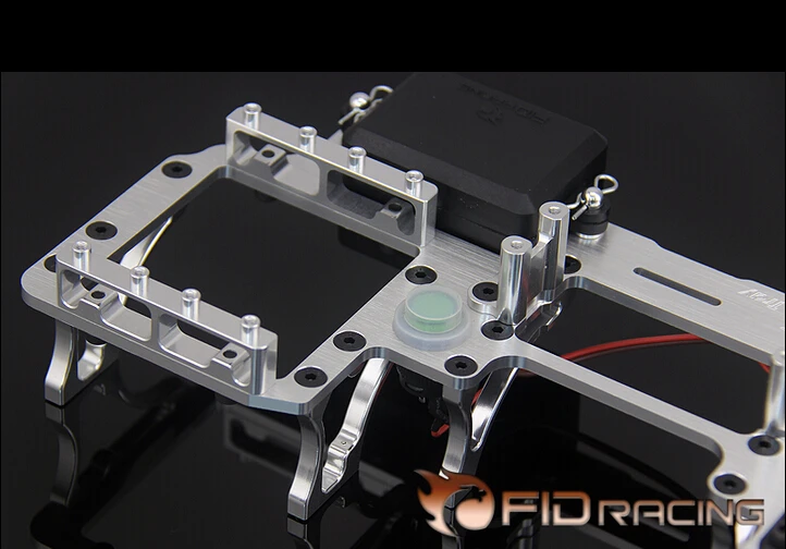 Fid 1/5 rc автомобиль газ CNC сплав двойной сервопривод Радио лоток рулевая Шестерня