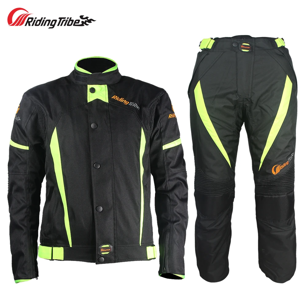 

Riding Tribe Motorcycle Winter/Summer Warm Jacket Pants Suit Windproof Motocross Racing Armor Protective Motorcyclist Clothing