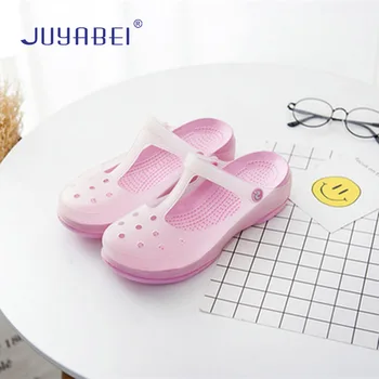 

Summer Ladies Home Shoes Doctor Nurse Breathable Comfort Soft Bottom Non-slip Medical Shoes Hospital Laboratory Work Shoes