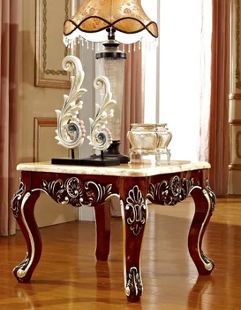 

Antique solid wood sofa side table for luxury European style furniture set from Brand ProCARE