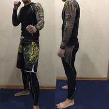 Теплое Мужское нижнее белье, набор для фитнеса, быстросохнущие колготки, костюм для бега, базовый слой, термобелье, флисовое длинное компрессионное нижнее белье