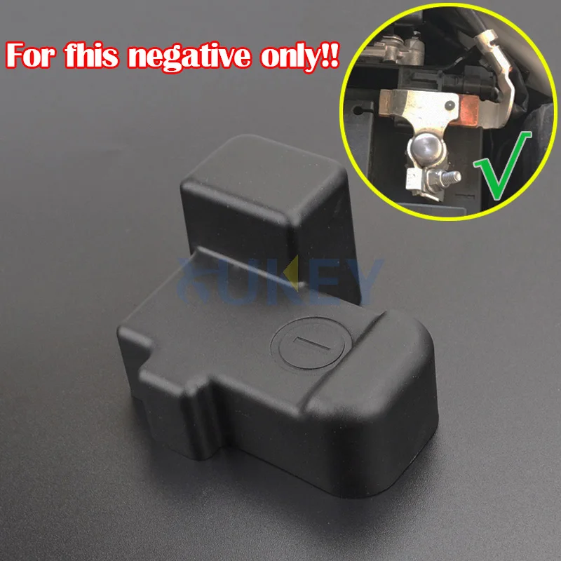 Battery Negative Terminal Cover For Hyundai Accent Solaris Verna KIA RIO Soul EV Stonic Dodge Attitude Batteries Covers ABS