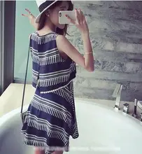 2016 Summer New Maternity Women Lactating clothes Large size Breastfeeding Dress SH 0234