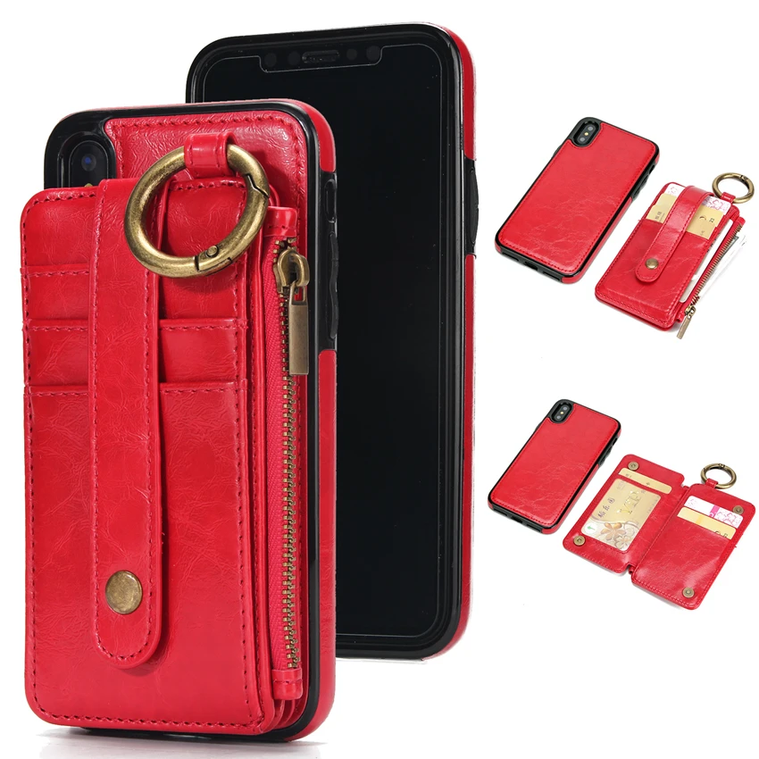 for iphone X leather case (17)